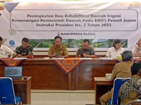 Nilainya Rp9,9 Miliar 7 Daerah Irigasi di Blora Dapat Proyek Inpres Irigasi Kementerian PU