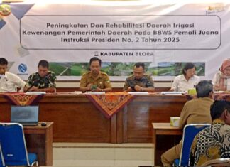 Nilainya Rp9,9 Miliar 7 Daerah Irigasi di Blora Dapat Proyek Inpres Irigasi Kementerian PU