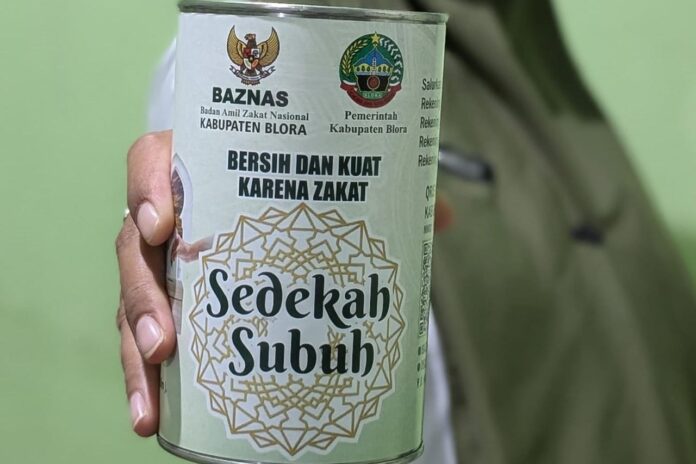 Pake Kaleng UMPLUNG Gerakan Sedekah Subuh bagi ASN Muslim Akan Digencarkan Baznas Blora