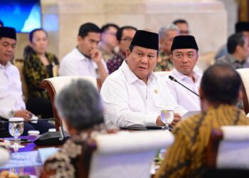 Prabowo Gelar Dialog dengan Tokoh Agama Parpol dan Serikat Buruh di Istana