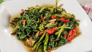 Resep Tumis Kangkung Saus Tiram Lezat dan Mudah Dibuat Anak Kos
