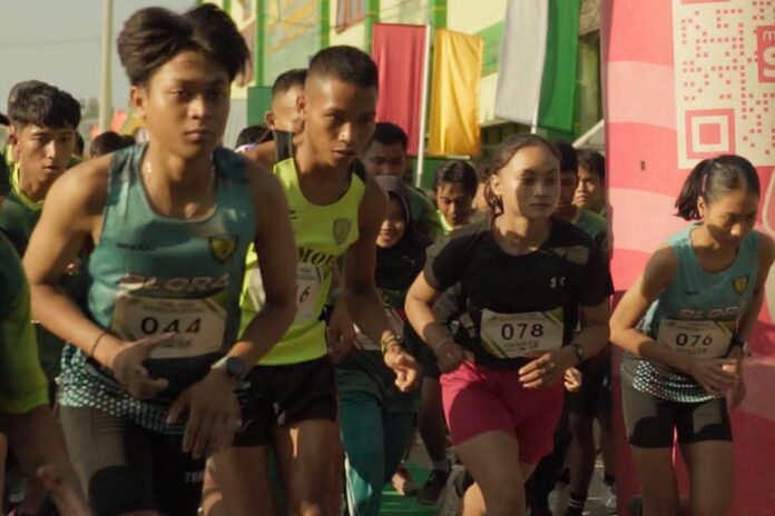 Wow Fun Running Perdana SMK PSM Randublatung Digelar Meriah Peserta Membludak