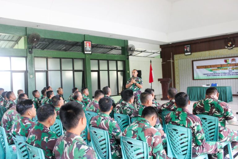 Bojonegoro Wujudkan Pertahanan Wilayah Terpadu, Kodim 0813 Gelar Pembinaan RTRW Hanrat 2025