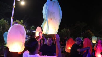 Cahaya Indah Hiasi Langit Noyo Gimbal Blora