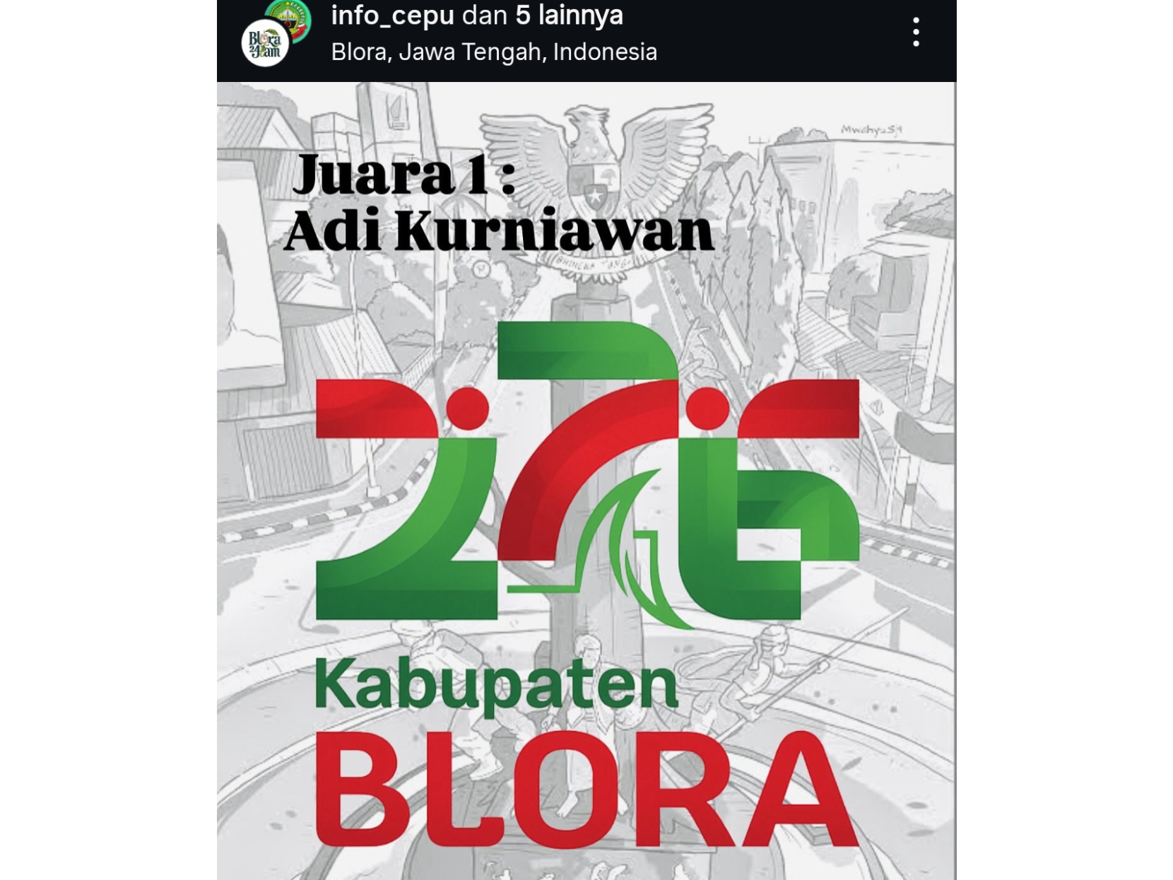 Mengupas Filosofi Logo Terpilih Hari Jadi Blora ke-276