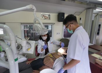 KAI Daop 4 Semarang Hadirkan Kesehatan Gratis via Rail Clinic di Stasiun Kedungjati