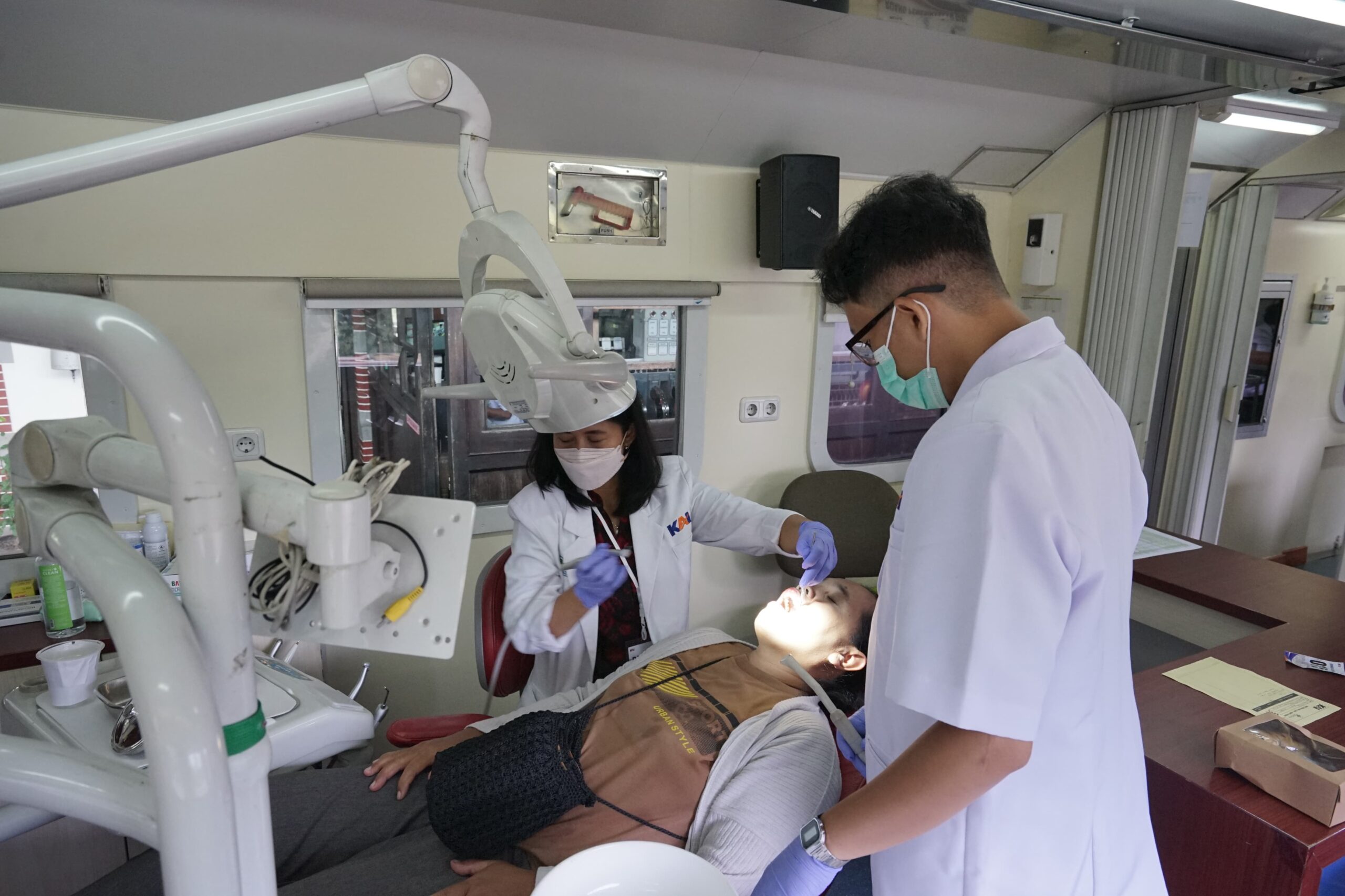 KAI Daop 4 Semarang Hadirkan Kesehatan Gratis via Rail Clinic di Stasiun Kedungjati