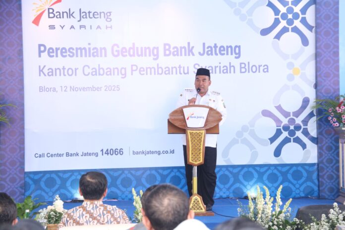 Bupati Blora Resmikan KCPS Bank Jateng Syariah, Dukung Pertumbuhan UMKM dan Ekonomi Inklusif