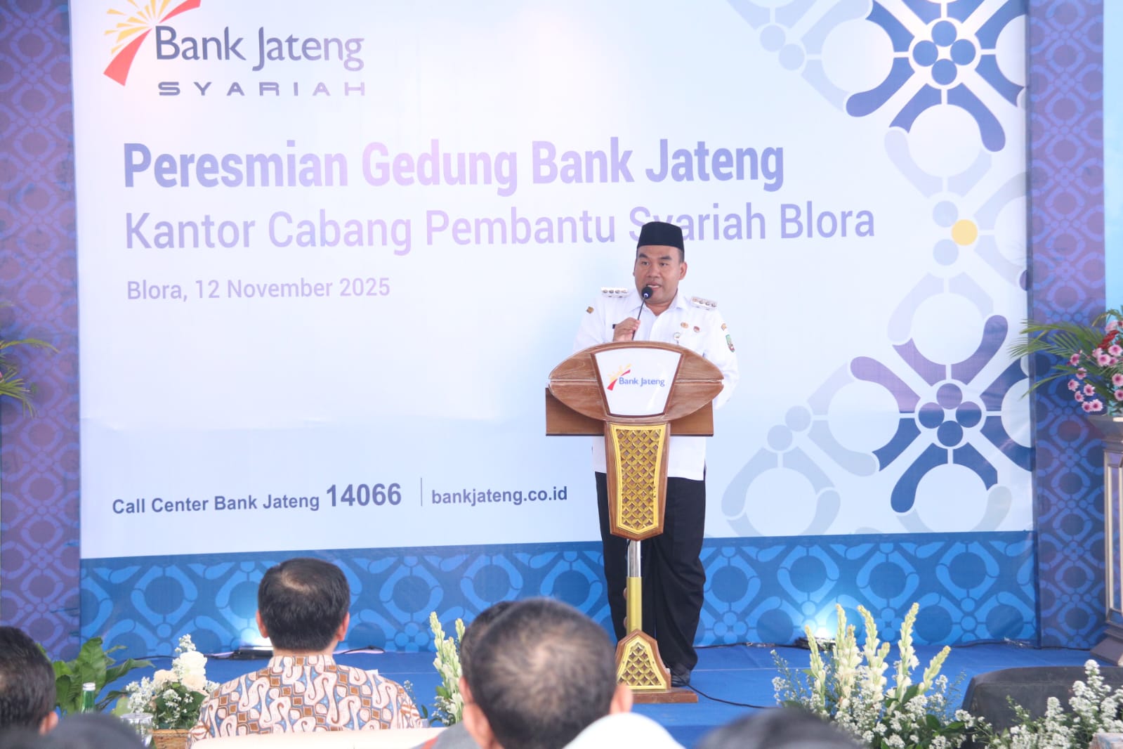 Bupati Blora Resmikan KCPS Bank Jateng Syariah, Dukung Pertumbuhan UMKM dan Ekonomi Inklusif