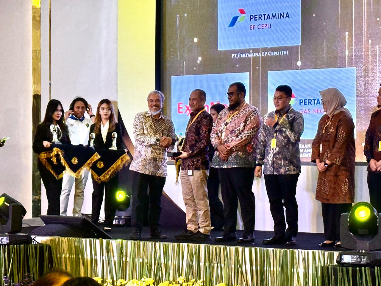 Pertamina EP Cepu Raih Penghargaan Tertinggi Keselamatan Migas Patra Nirbhaya Karya Utama