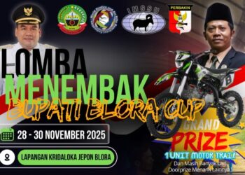 Jadwal dan Info Bupati Blora Cup 2025, Ajang 300 Atlet Tembak Se-Indonesia
