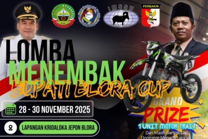 Jadwal dan Info Bupati Blora Cup 2025, Ajang 300 Atlet Tembak Se-Indonesia