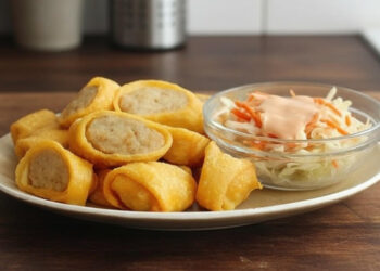 Resep Chicken Egg Roll Rumahan, Anti Gagal