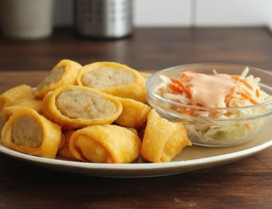 Resep Chicken Egg Roll Rumahan, Anti Gagal