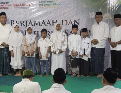 Hasil Program Gastra Blora Santuni Ratusan Anak Yatim Piatu Sebulan Sekali