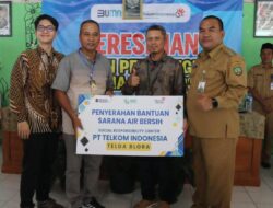 Krisis Air Bersih di Desa Tempurejo Blora Telkom Turun Gunung Bantu Sarpras