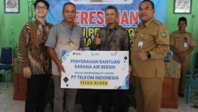 Krisis Air Bersih di Desa Tempurejo Blora Telkom Turun Gunung Bantu Sarpras