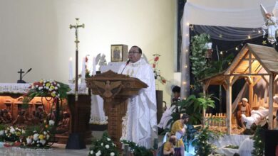 Umat Katolik Blora Jalani Misa Malam Natal di Gereja Katolik Santo Pius X Blora dengan Khidmat dan Tertib