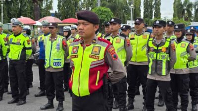Amankan Malam Tahun Baru 2026, Polres Blora Terjunkan 181 Personel di 11 Titik Strategis