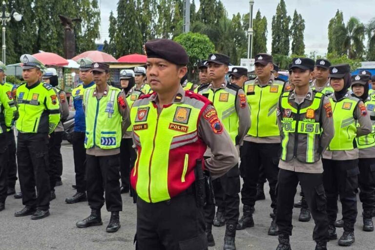 Amankan Malam Tahun Baru 2026 Polres Blora Terjunkan 181 Personel di 11 Titik Strategis