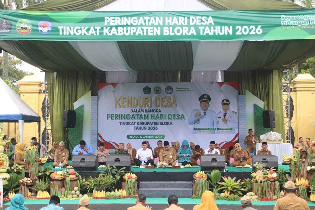 Hari Desa Nasional 2026 Blora Gelar Kenduri Desa dan Galang Dana Korban Bencana Sumatera 2