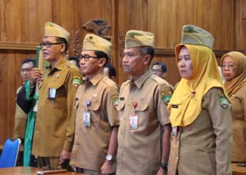 Perubahan Struktural 4 Pejabat Eselon II Pemkab Blora Resmi Berganti