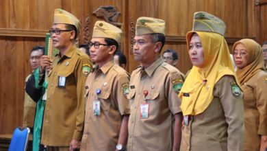 Perubahan Struktural 4 Pejabat Eselon II Pemkab Blora Resmi Berganti