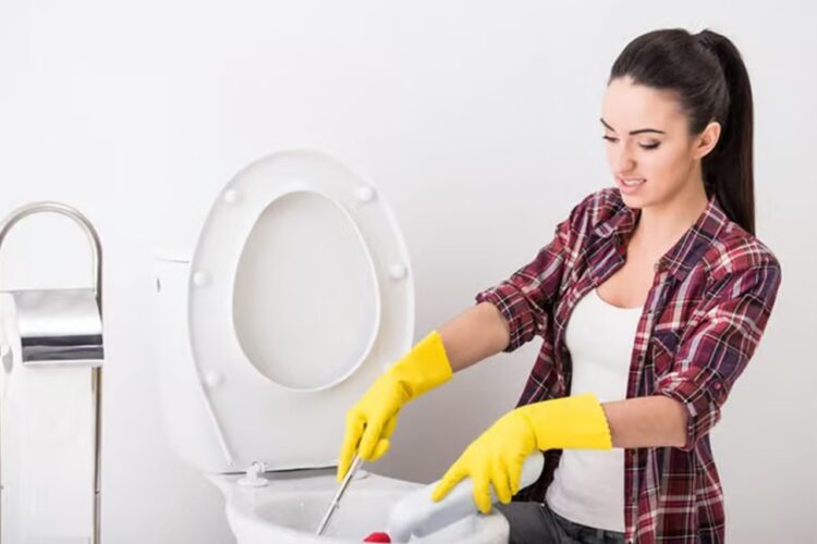 Trik Ampuh dan Efektif Hilangkan Kerak Toilet Kombinasi Baking Soda dan Cuka Putih