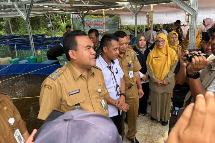 Mendapat Bantuan KKP RI Unit Usaha Lele Bioflok KKMP Kunden Blora Diresmikan
