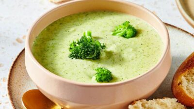 Resep Sahur Sehat: Sup Krim Brokoli dan Kacang Putih