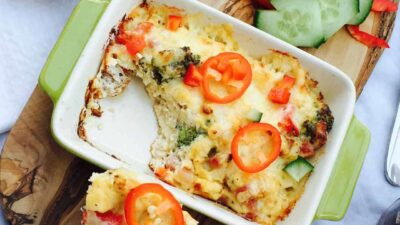 Tak Khawatir Obesitas: Resep Omelet Brokoli dan Keju Rendah Lemak Cocok untuk Sahur