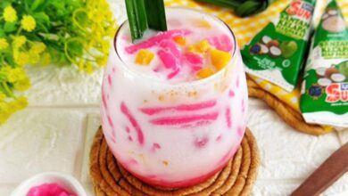 Es Cendol Nutrijel Minuman Lebaran Kekinian yang Bikin Adem Suasana Ini Resep dan Cara Membuatnya