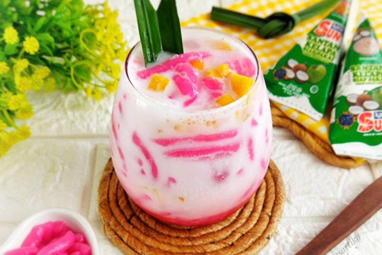 Es Cendol Nutrijel Minuman Lebaran Kekinian yang Bikin Adem Suasana Ini Resep dan Cara Membuatnya