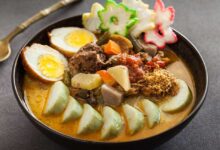 Gurih Kenyang dan Bergizi Resep Lontong Sayur Daging Sapi Ideal Untuk Sahur Sehat