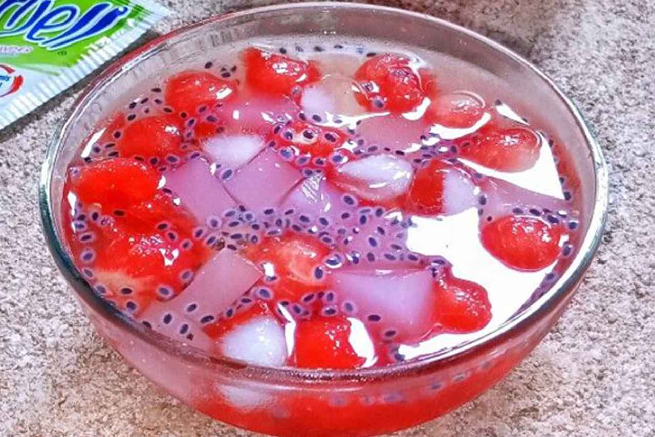 Kenyal Segar untuk Buka Puasa Resep Es Semangka Nutrijell Pelepas Dahaga dan Bikin Kenyang Ringan