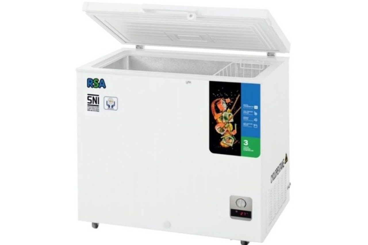 Lebaran OTW Siap Perbanyak Es Batu RSA CF-210 Freezer Box Paling Cocok untuk Usaha Kecil dan Rumah Tangga 1