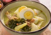 Menu Sahur Lezat Sekaligus Sehat Resep Lontong Sayur Rendah Lemak dengan Cita Rasa Otentik