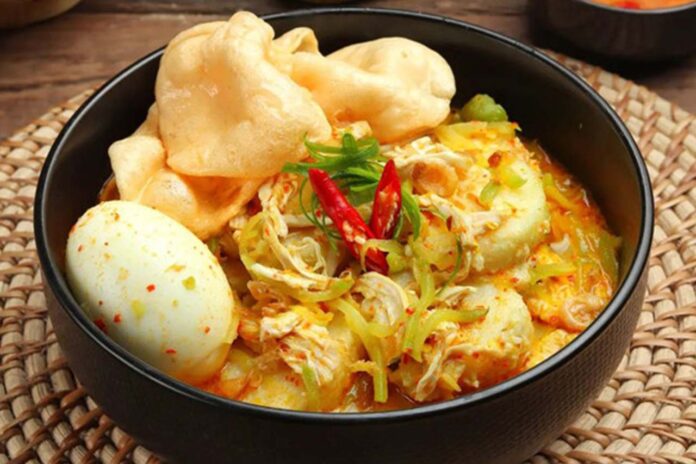 Resep Sahur Sehat dan Mengenyangkan Lontong Kari Ayam Rendah Lemak