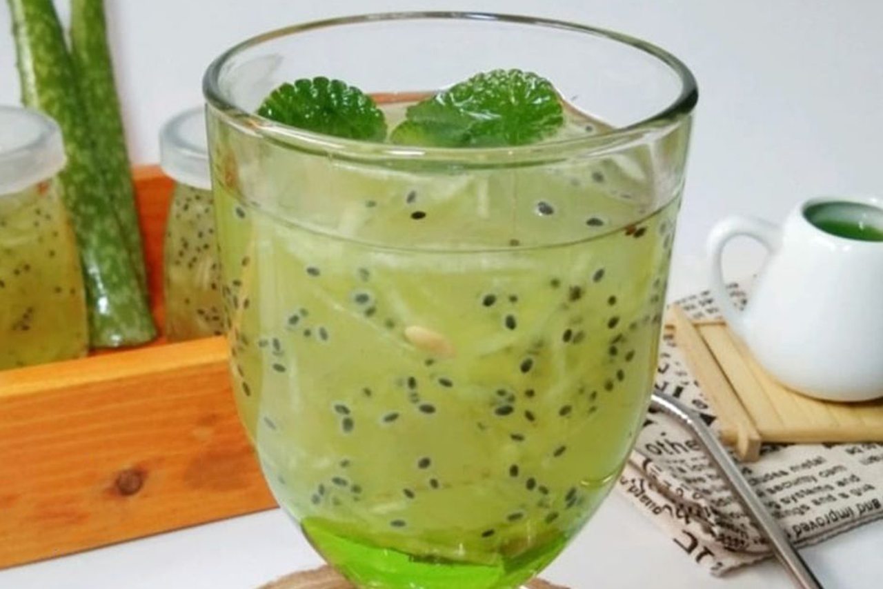 Takjil Segar Tanpa Neko-Neko Resep Es Lidah Buaya Simpel Mudah Dibuat