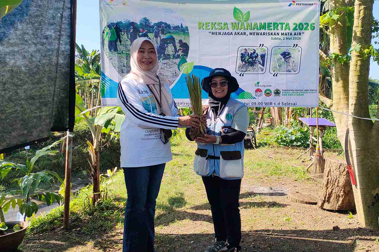 Camat Cepu Apresiasi Penanaman Pohon di Bantaran Kali Megalrejo 2
