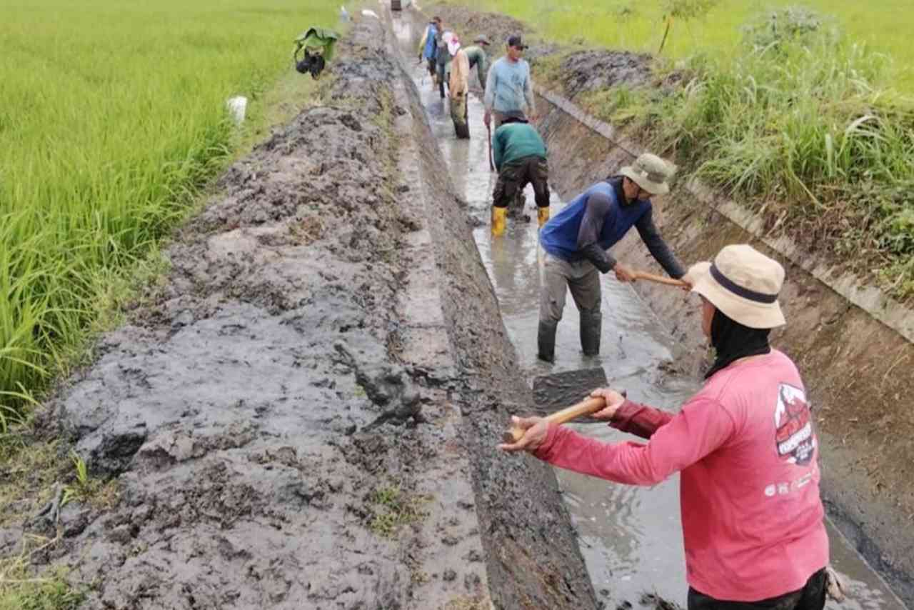 Dukung Swasembada Pangan DPUPR Blora Gencarkan Operasi dan Pemeliharaan Irigasi