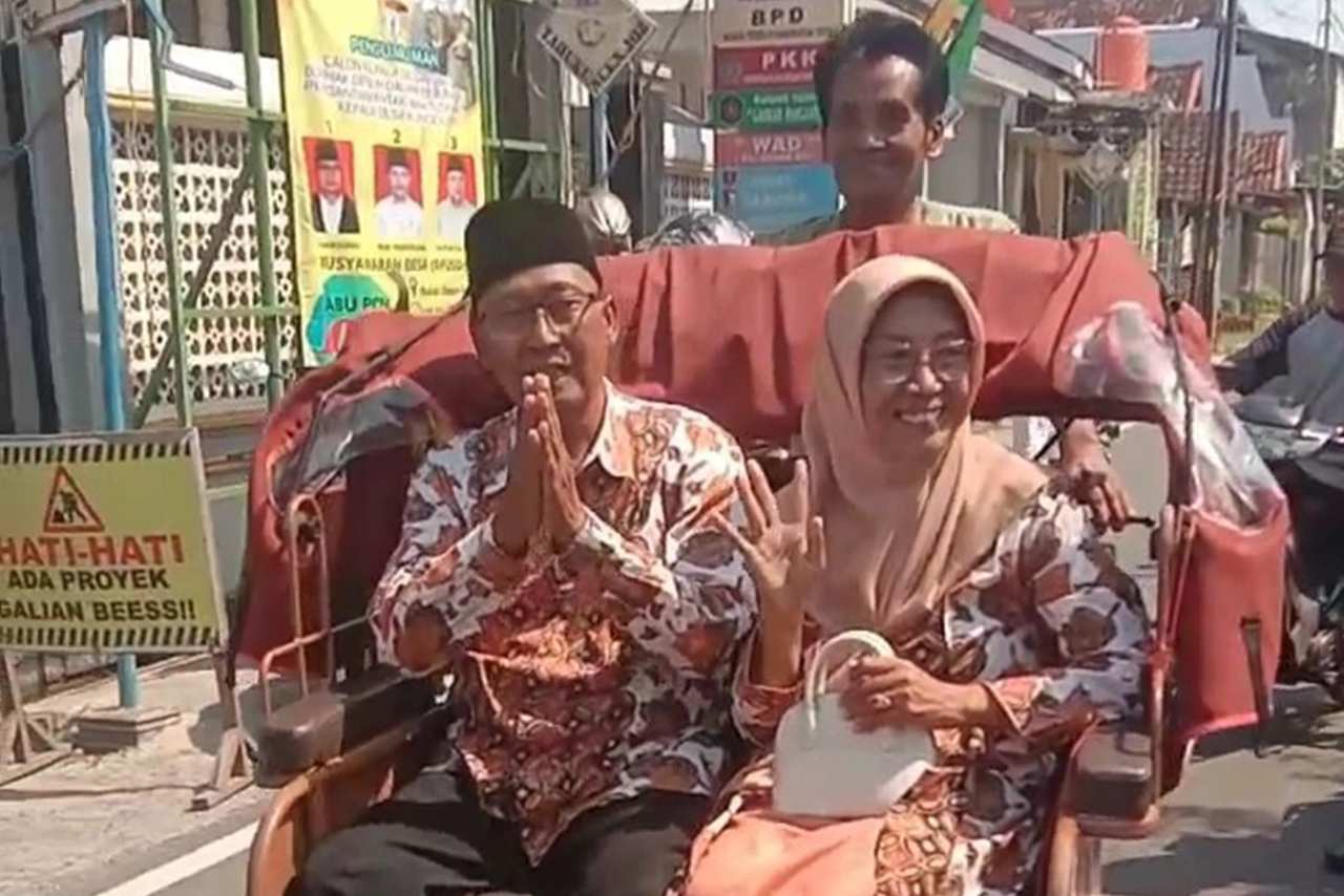 Pilkades Kuncen Berjalan Lancar Sri Harsono Raih Suara Terbanyak