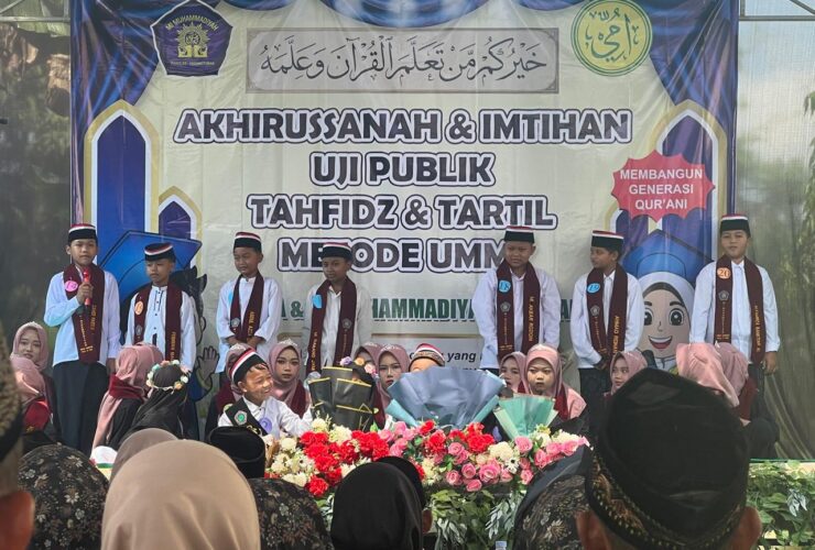 Akhirussanah dan Imtihan Tahfidz MI Muhammadiyah Panolan Berlangsung Khidmat