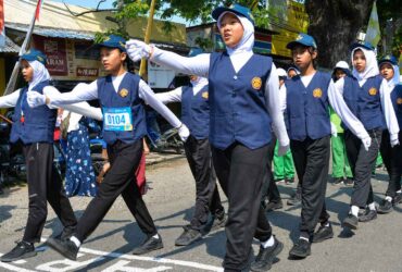 Gerak Jalan HUT RI 81 Tingkat SD dan SMP di Cepu Siap Digelar Ini Jadwal dan Rutenya