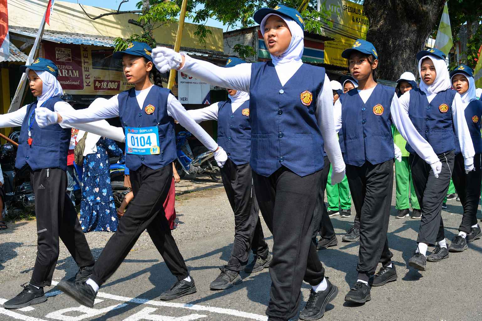 Gerak Jalan HUT RI 81 Tingkat SD dan SMP di Cepu Siap Digelar Ini Jadwal dan Rutenya
