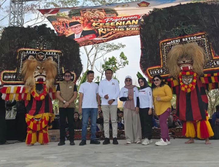 Gerindra Dukung Pelestarian Budaya Lewat Pagelaran Tari Barongan di Cepu