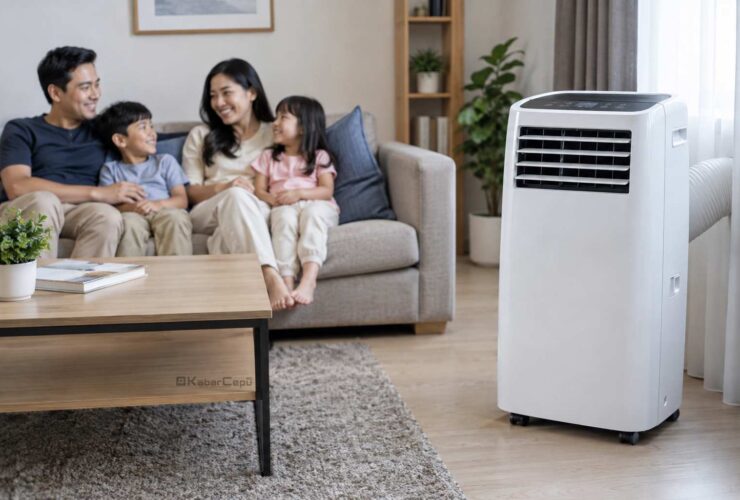 Hadirkan Kenyamanan Maksimal di Rumah Rekomendasi AC Portable Terbaik Hemat Listrik