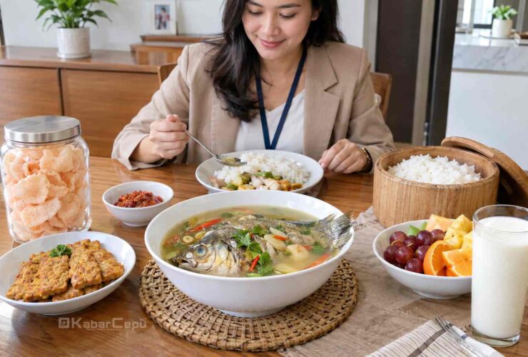Menu Sehat Kaya Rasa Resep Sop Ikan Nila Kuah Bening Asam Pedas dan Segar