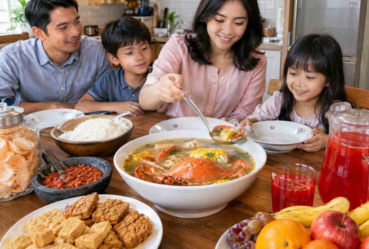Sajikan Kelezatan Restoran Mewah di Meja Rumah Resep Sup Kepiting dan Jagung Ala Chinese Food