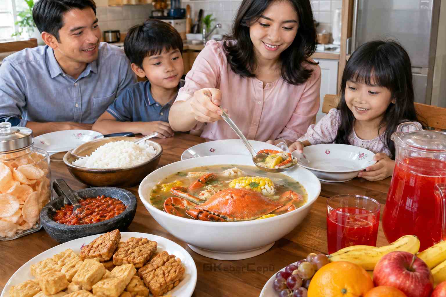 Sajikan Kelezatan Restoran Mewah di Meja Rumah Resep Sup Kepiting dan Jagung Ala Chinese Food